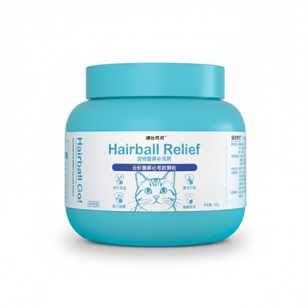 Cat Hairball Relief Soft Chews - Digestive Support & Skin and Coat Health for Cats