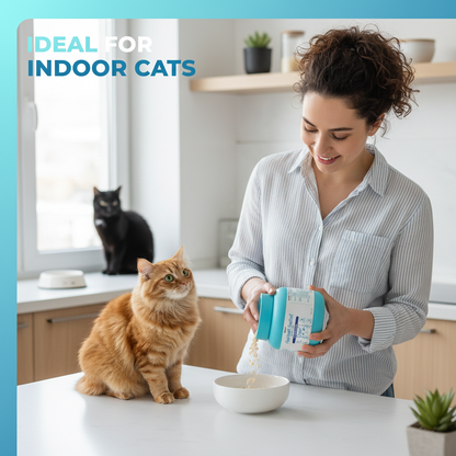 Cat Hairball Relief Soft Chews - Digestive Support & Skin and Coat Health for Cats