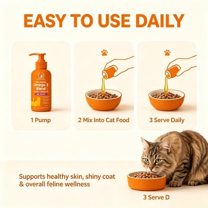PetNourishs Omega-3 Fish Oil for Cats