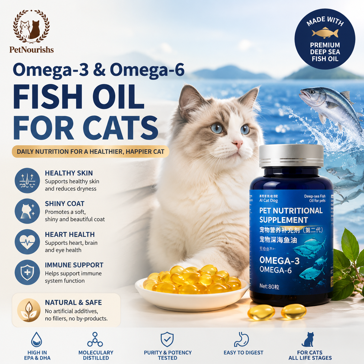 3 Core Benefits Omega-3 Nutrition