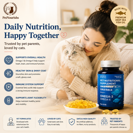 Fish Oil for Cats – Omega-3 & Omega-6