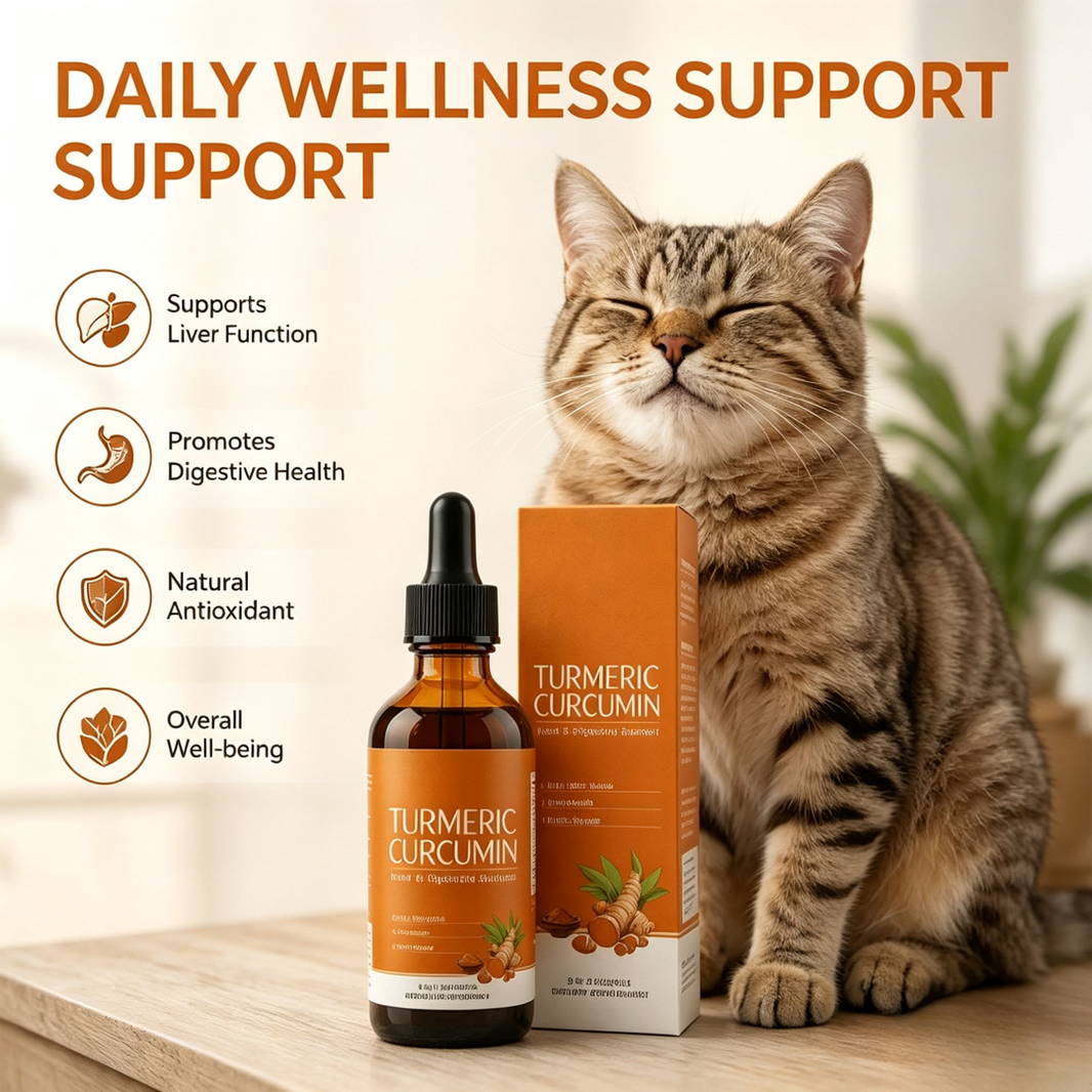 Turmeric Curcumin Cat Supplement Drops