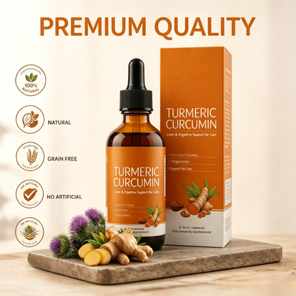Turmeric Curcumin Cat Supplement Drops