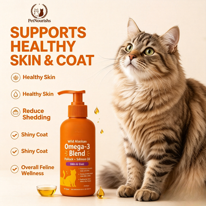 PetNourishs Omega-3 Fish Oil for Cats